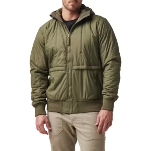 Демісезонна тактична куртка Thermal Insulator Jacket від 5.11 Tactical, колір - Олива (фото спереду)