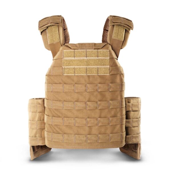 Плитоноска U-WIN Plate Carrier колір - Койот (фото ззаду)