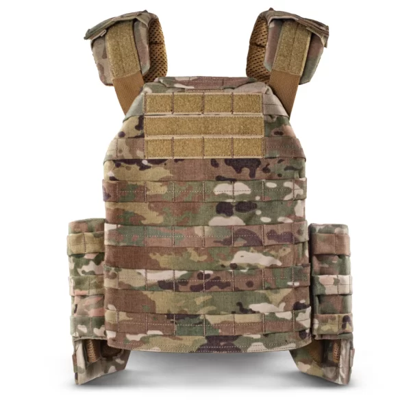 Плитоноска U-WIN Plate Carrier колір - камуфляж MultiCam (фото ззаду)