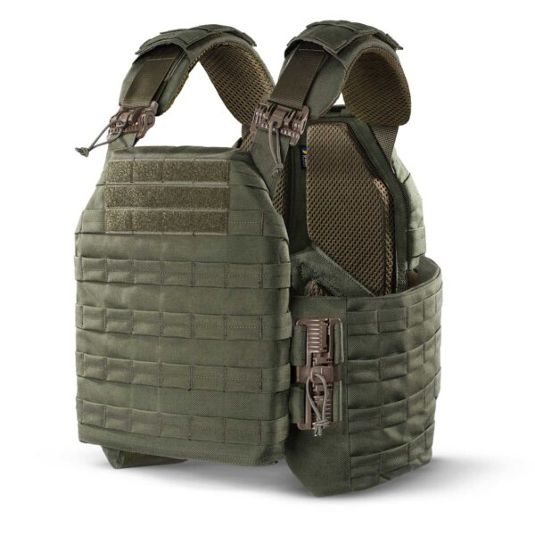 Плитоноска U-WIN Plate Carrier колір - Олива (фото збоку)