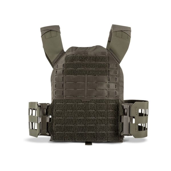 Плитоноска 5.11 Tactical Quick Release Зелений (фото спереду)