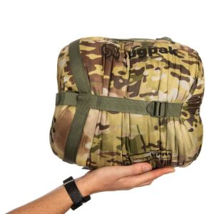 Спальний мішок 4-сезони Snugpak Sleeper Expedition Camo (фото складеного спальника)